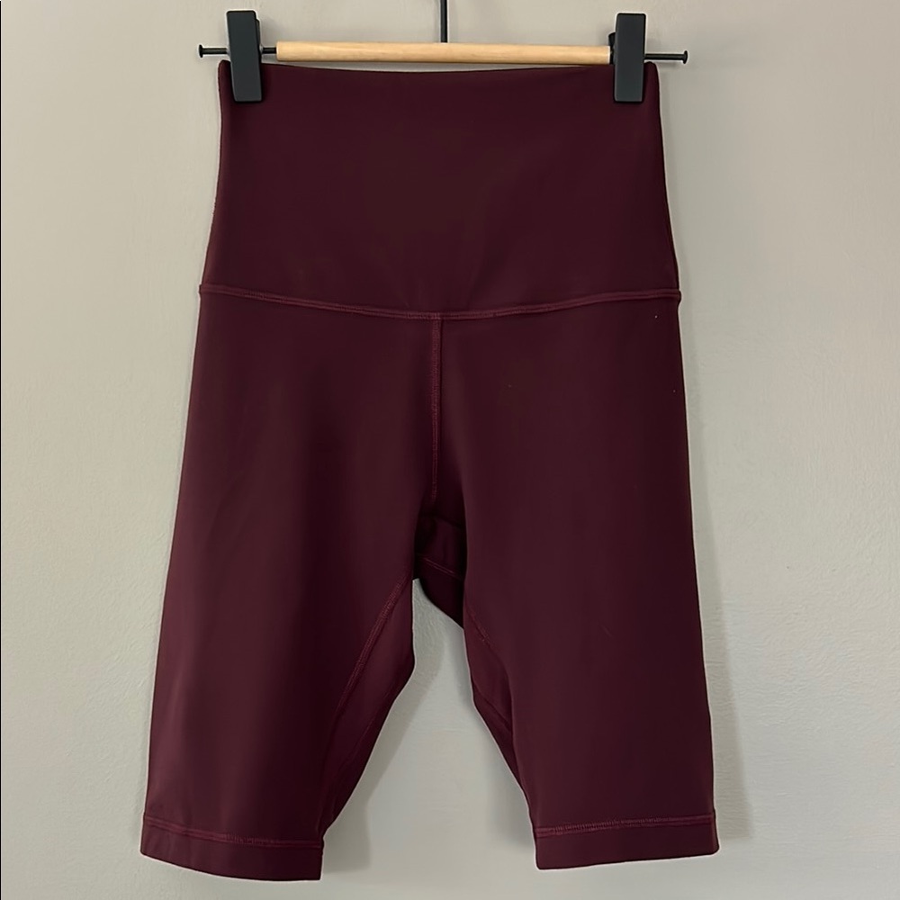 Lululemon Align Super High Rise Short‎ 10” Cassis Size 4